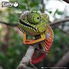 EUGY Chameleon Paper Puzzle - A fun educational toy for elementary school boys and girls, as well as adults, making it a great gift.