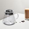 Clear Coffee Pot Creative Glass Carafe for Kitchen Lovers Gift 300ml