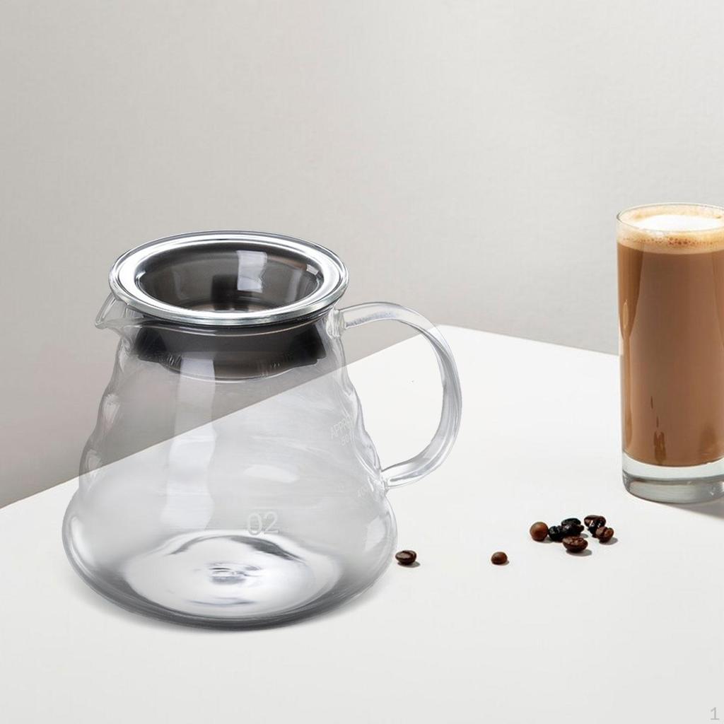 Clear Coffee Pot Creative Glass Carafe for Kitchen Lovers Gift 300ml