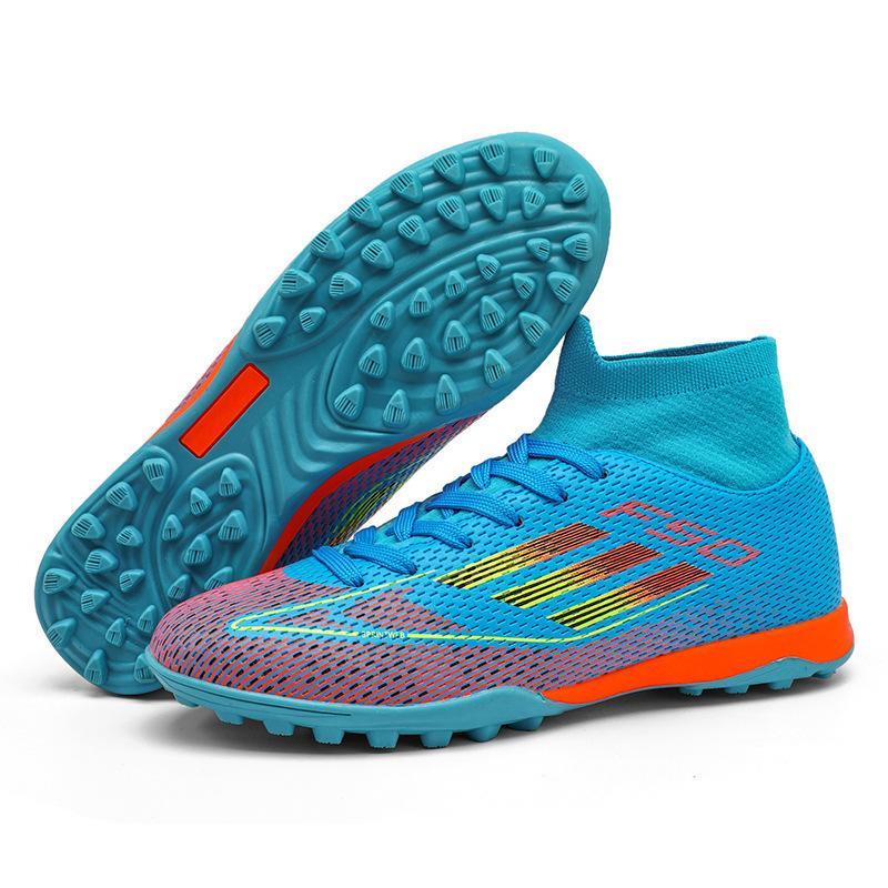 Football shoes Men and women Children Long and short nails Youth training Football sports shoes Students Adult lawn sneakers