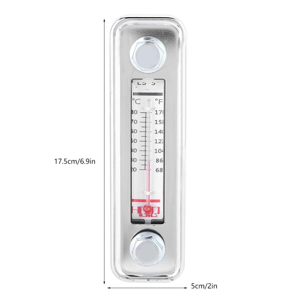 LS-5 Oil Liquid Level Gauge Good Sealing Accurate Measurement Hydraulic Oil Gauge Screw Mounted Sight Glass Gauge