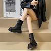 Fashion Winter Platform Heel Women Ankle Boots Fashion Short Plush Shoes Street Style Banquet Party Short Botas Mujer