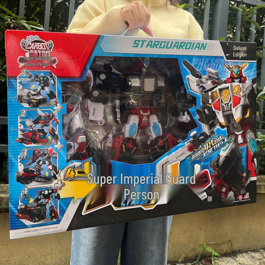 Kabo Car God: Rescue League Transformer Firefighting & Medical Robot Toy Set for Boys