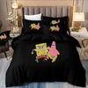 Patrick Star Duvet Cover 3D Exquisite Cartoon SpongeBob Digital Printing Bedding Set Comforter Bed Youth Home Decor Kids  Gift