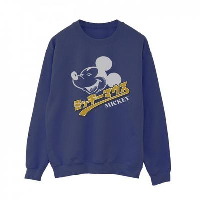 Womens/Ladies Mickey Mouse Japanese Sweatshirt