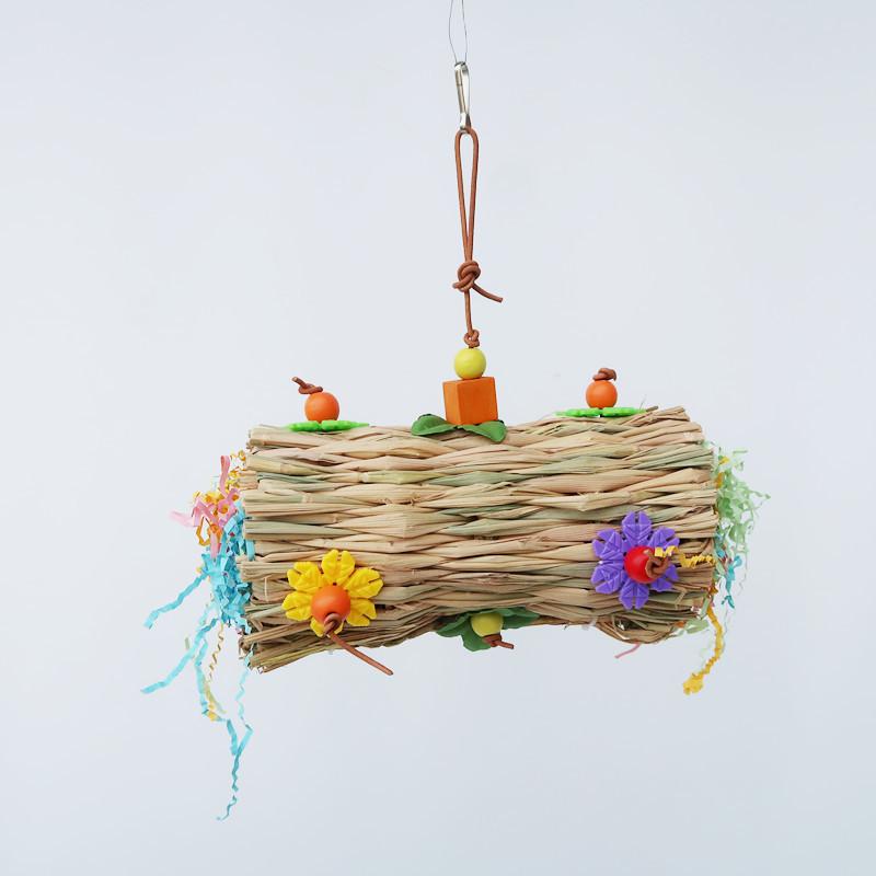 Parrot Bird Chewing Toys Cage Bird Foraging Paper Toys Beneficial Multifunctional Safe Bird Shredder Toys for Cockatiel