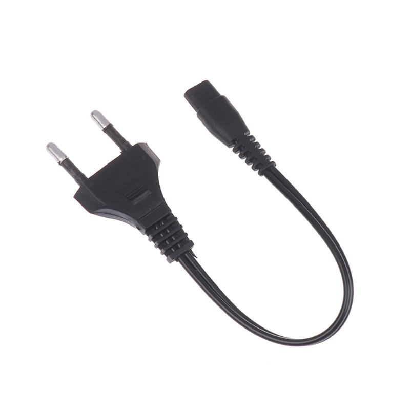 1Pc Eu Plug Double Hole Charging Cable 220V 110V Direct Charging Torch Light Charger Power Cord Flashlight Accessories