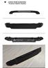Replacement Rear Spoiler for 2020-2024 Land Rover Defender L663 Urban Model