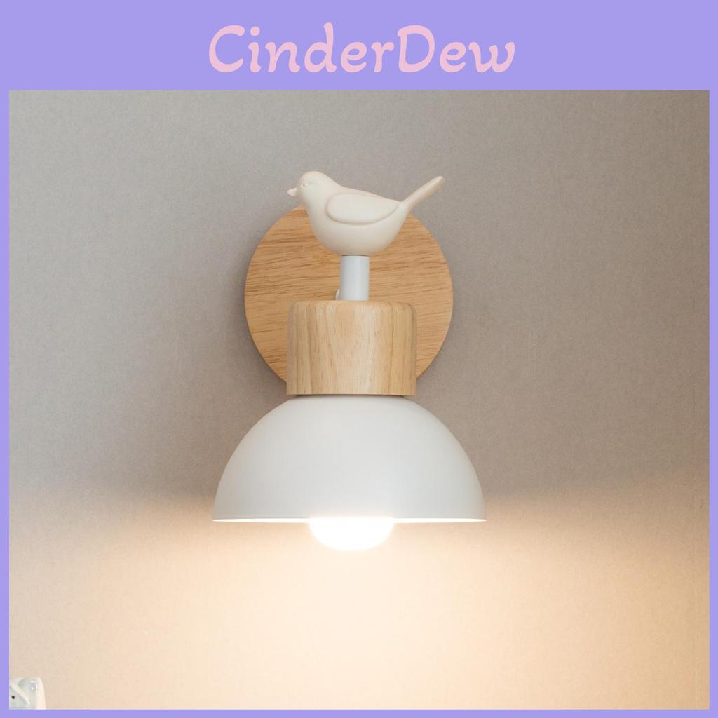 Nordic Wall Lamp Led Modern Minimalist Wooden Corridor Bedroom Living Room Wall Light For Children Room Decor