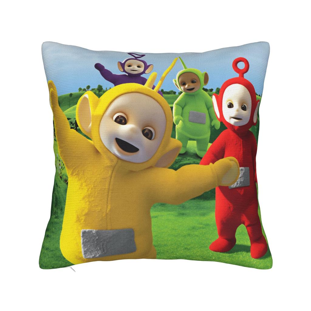 T-TeletubbiesED Pillow Case Retro Trendy Pillow Cover Comfy Pillowcases For Living Room Bed Chair