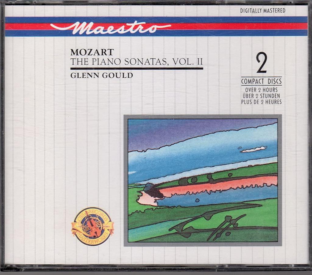 CD MOZART - Mozart: The Piano Sonatas, Vol.II M2YK45613 CBS Masterworks 1989 Canada Classical Used
