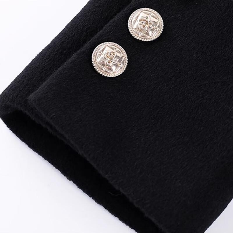 Toluoman Women's Professional Wool Blend Uniform Coat