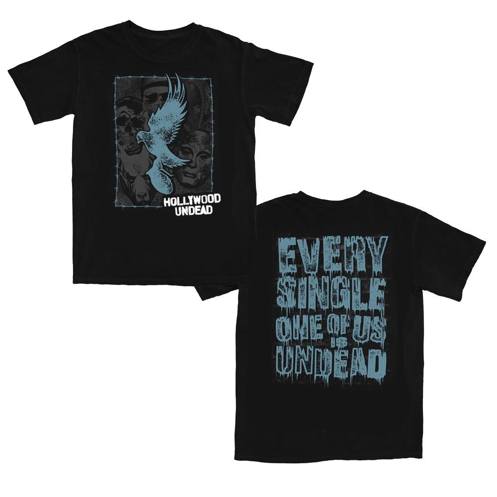 

New Rare Hollywood Undead Band Gift For Fans Black S235XL TShirt LW308 Unisex T-Shirt XXL
