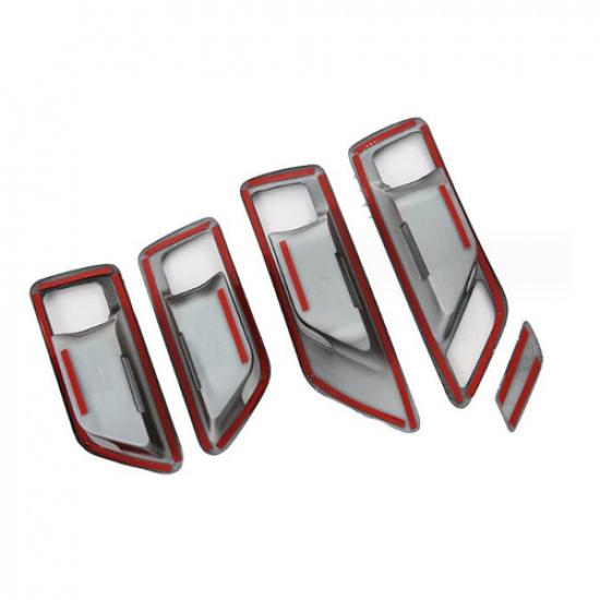 For Toyota Crown Signia 2025 2026 Carbon Fiber Inner Car Door Handle Bowl Trim