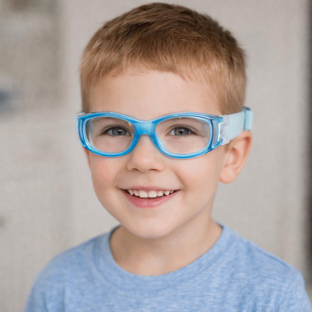 Clear Teenager Eye Protect Glasses Adjustable Strap Sport Protective Eyewear Football