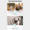 Handheld Gimbal Stabilizer for Phone Inception Mode Selfie Stick with Stable Tripod 3 Color Modes Fill Light Remote