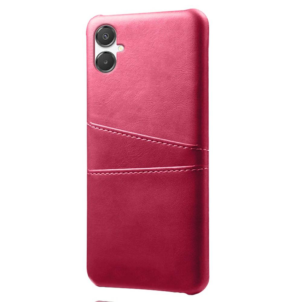 For Samsung Galaxy A07 4G Case Dual Card Slots PU Leather + Hard PC Phone Cover