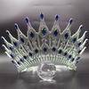 Catwalk Pageant Crown Stage Oversized Adjustable Rhinestone Crown Festive Party Headwear