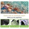 1pc Seashells and Starfish On Sandy Beach with Clear Water. Computer Pad  Mouse Pads for Desk,Gamers and Office Use 020251