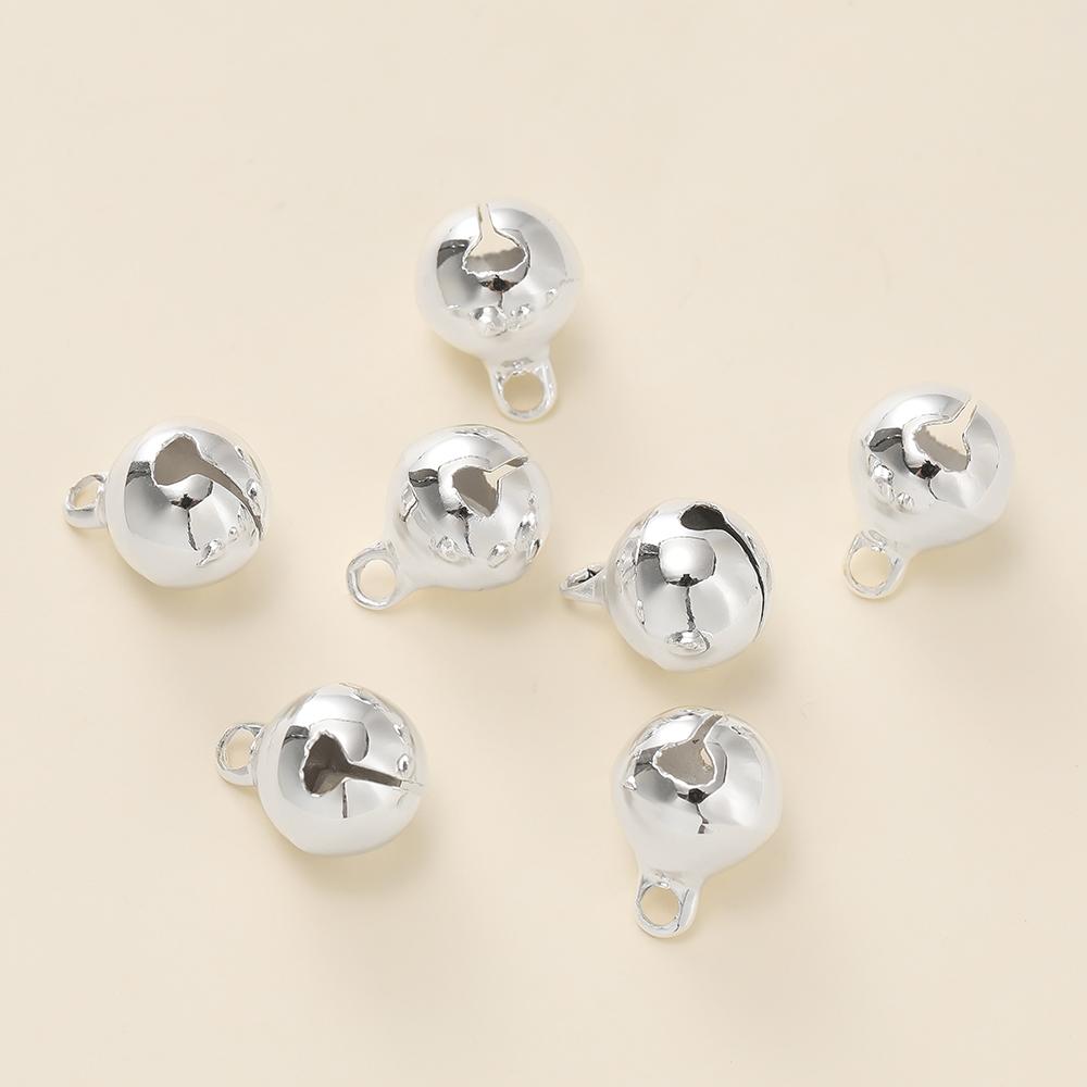 5Piece/Lot 14/18K Gold Color Plated Iron Bell Shape Charms Pendants for DIY Bracelet Necklace Jewelry Making Accessorie