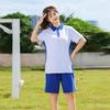 Shenzhen Middle School Girls' Summer Short Sleeve Uniform