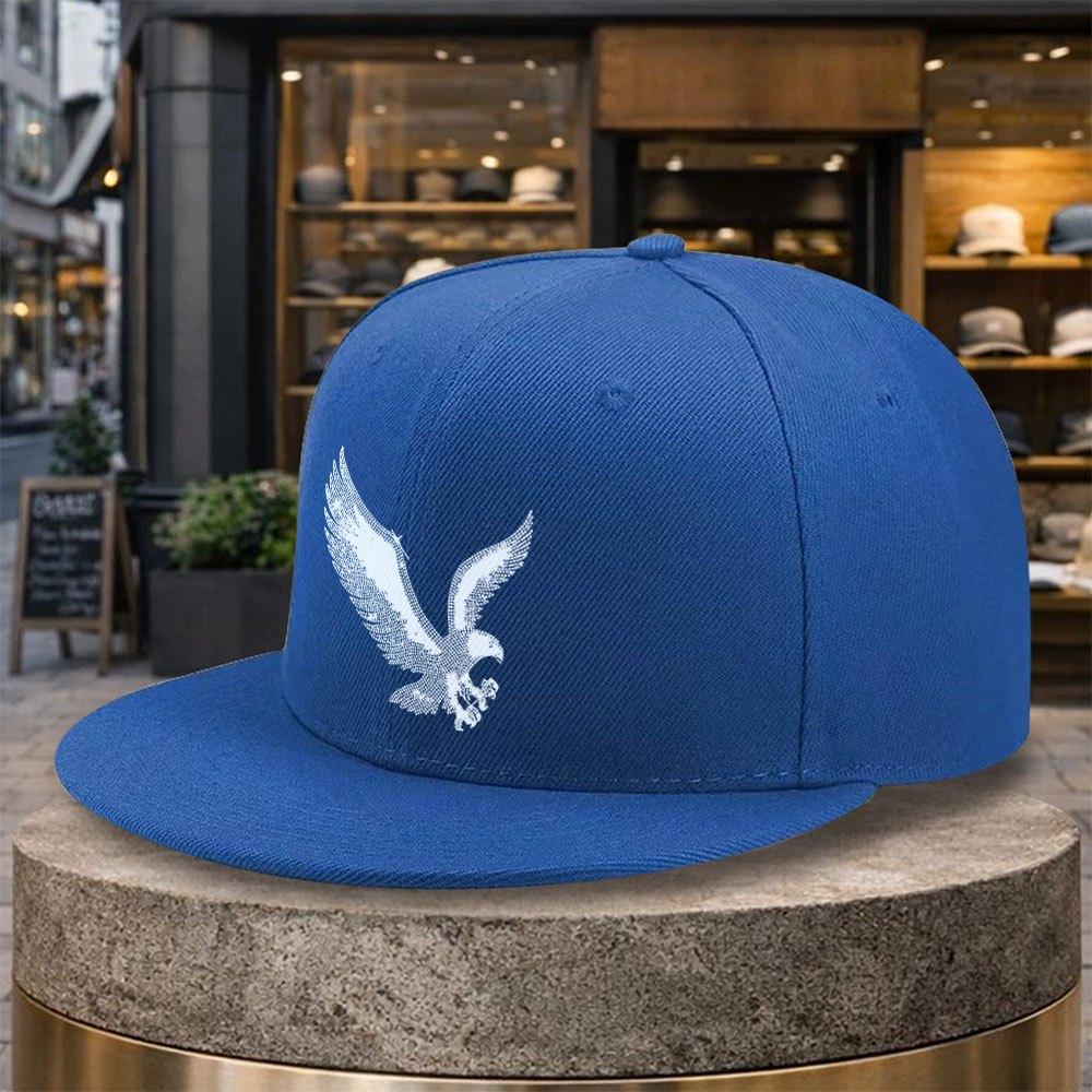 pc Eagle Print Baseball Cap Adjustable Snapback Suitable for Golf  Travel Lightweight Unisex Flat Brim Hat with Eagle in Flig