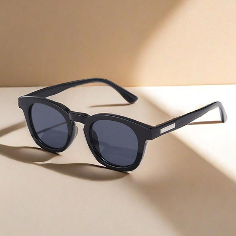 Square Sunglasses For Women Y2K Retro Oval Fashionable Glasses For Men Outdoor Trend Sunshade Vacation Cycling Sunglasses