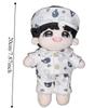 Plush Patch Stuffed Doll Plush Suit Pajama Set Plush Toys Clothes  Girl Gift