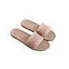 Unisex Summer Linen Slippers: Non-slip Indoor Sandals for Home and Office.