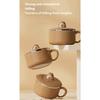 Sealed Soup Container 304 Food Grade Stainless Steels Noodles Bowl with Lid Tableware with Phone Stand for Office Use