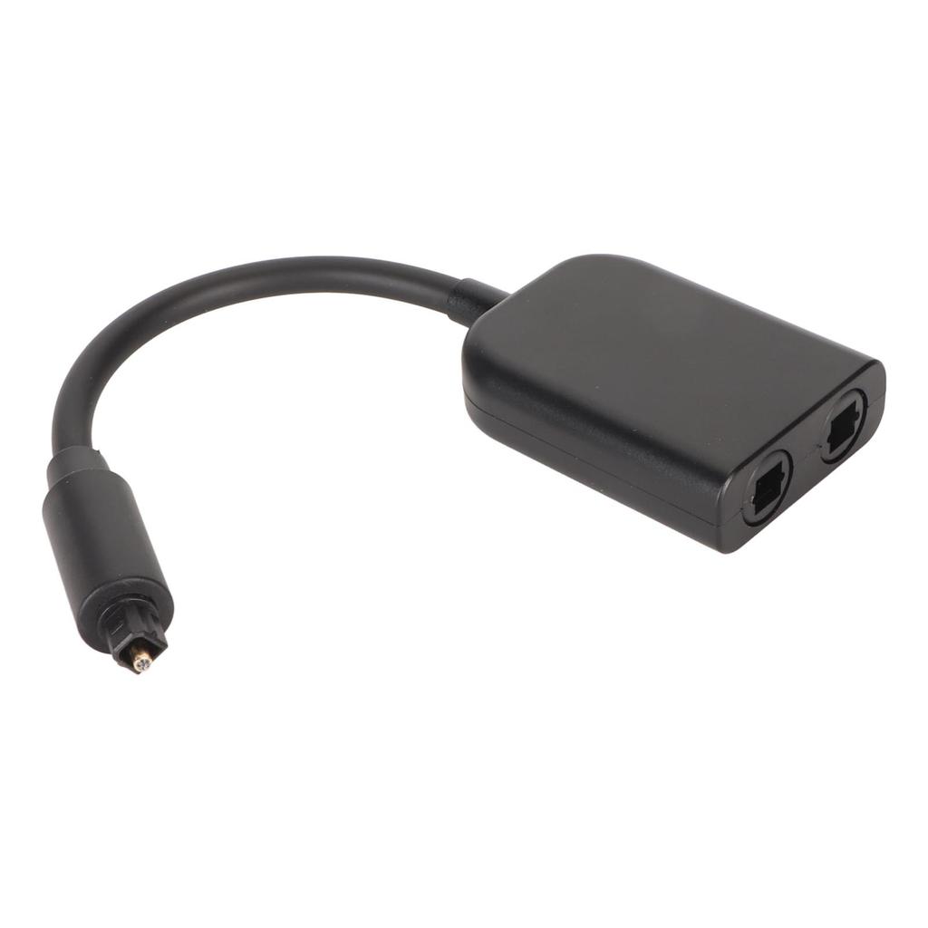 Optisk splitter 1 inn 2 ut Hann til hunn 6-kjerners optisk fiber lydkonverter for PS3 for Xbox