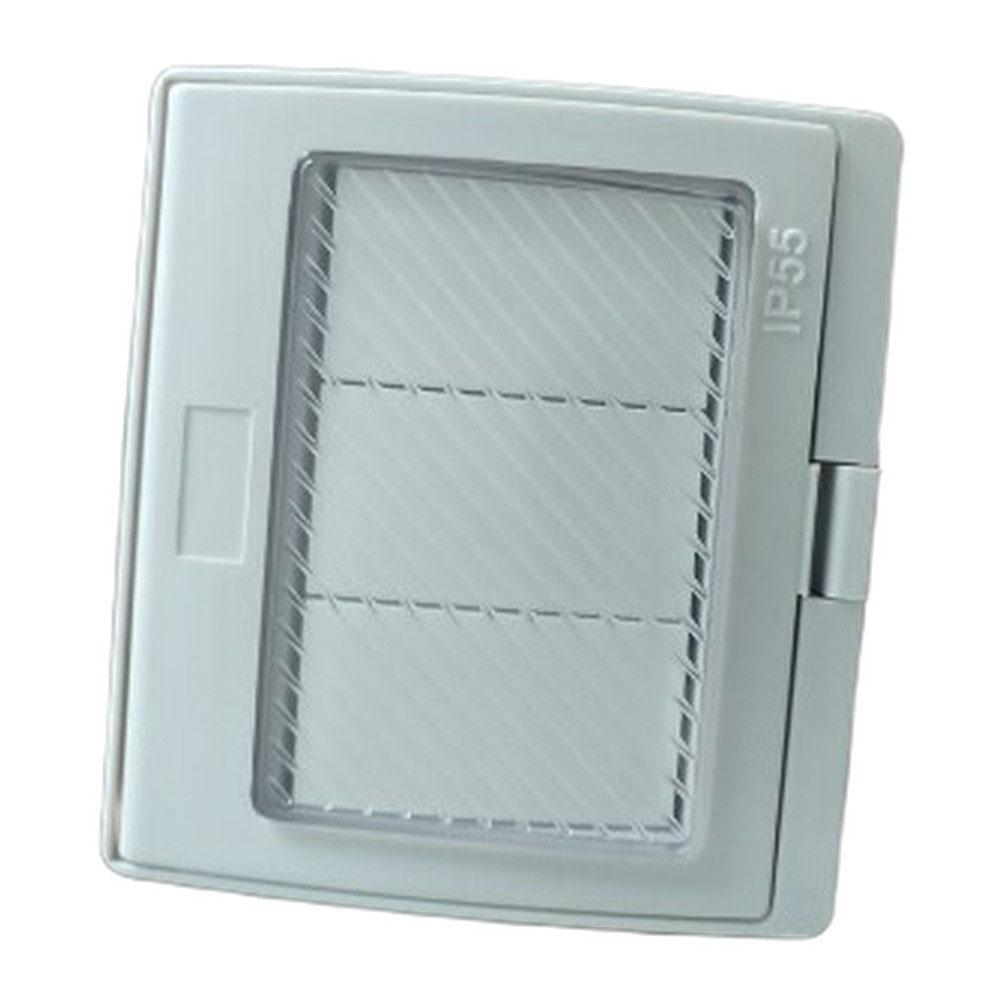 Outdoor Doorbell Switch with Integrated Waterproof Wall Socket IP55 Certified for Harsh Weather and 250V Applications