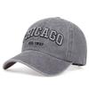 Letter CHICAGO Baseball Cap Men Women Spring Summer Cotton Unisex Baseball Snapback Hat Hip Hop Trucker Caps Gorras