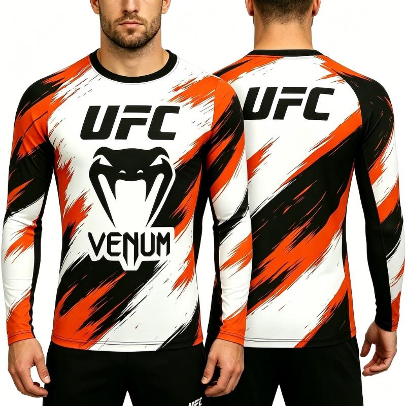 T-shirt de compression à manches longues pour l'entraînement, le fitness, l'exercice, respirant, à séchage rapide, haut athlétique