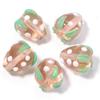 5pcs/lot Colored Strawberry Shaped Lampwork Beads Loose Spacer Glass Beads For DIY Charms Bracelet Earrings Jewelry Accessories