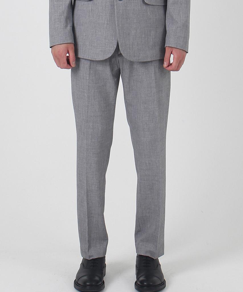 PALETOT Tapered Heathered Slacks_Gray