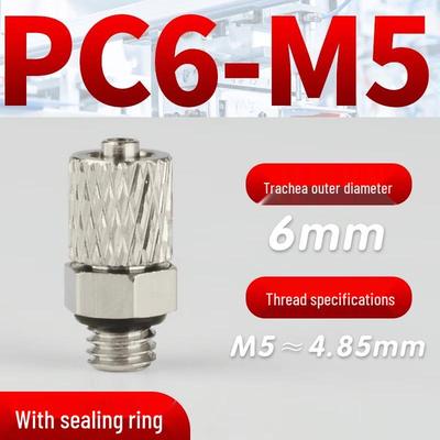 Mini Pneumatic Quick-Connect Straight Fitting