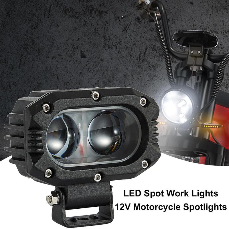 Fog Lights For Motorcycle Waterproof Bright Motorcycle LED Lights Dustproof Motorcycle Lights For Night Riding Engineering
