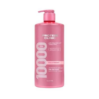Elastine Protein Clinic 10000 Peach Blossom Treatment 1L |Deep Nourishment & Silky Smooth Finish | pH Balanced Formula | K-Beauty Hair Repair Mask
