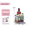 Lele City Life Building Blocks: Colorful, Changeable, Educational Street Scene Model Set 8974