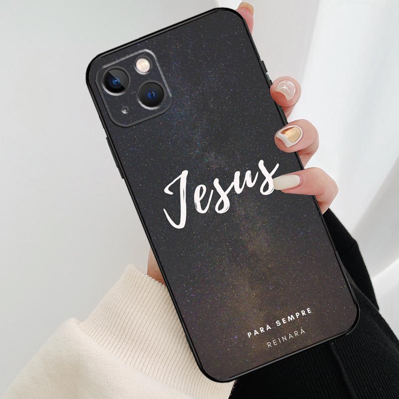 God Jesus Christ Christian Phone Case For iPhone 17 Pro Max 15 14 13 11 12 16 Pro Max mini 15 16 Plus 16e 17 Air Cover