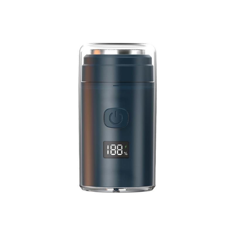 New Small Steel Cannon Mini Electric Shaver Body Washing Mute Portable Charging