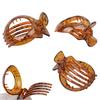 Hair Claw Clip Flat Clip Theme Hair Claw Clamp Elegant Wide Hair Holder Barrettes Strong Hold Hairpin for Girls