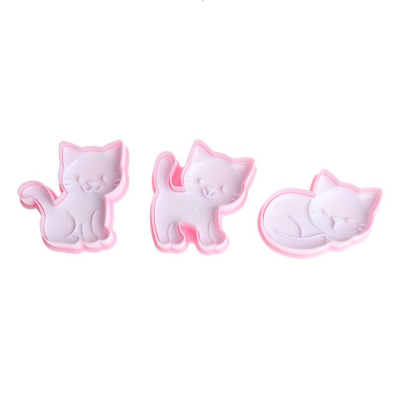 3pcs Chat Cookie Molds Gateau Patisserie Moule Gateau Decoration Cuisine Fournitures De Cuisson Acheter A Prix Bas Livraison Gratuite Avis Reels Avec Des Photos Joom