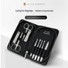 SEESOO Men's 9-Piece Deluxe Manicure Set