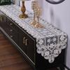 Coffee Table Flag Dust-proof Shoe Cabinet Cloth Lace Table Flag American Dining Table Long Tablecloth High-grade Light Luxury TV Cabinet Cover Cloth