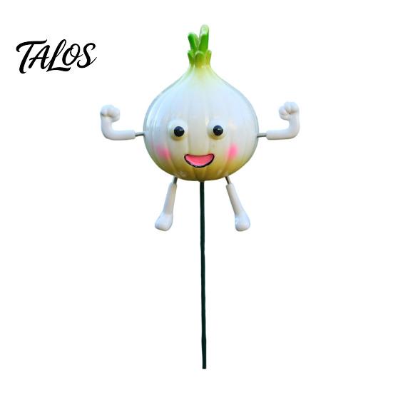 Cute Vegetable Figurines Cartoon Vegetables Resin Garden Stake, Funny Character Figurine Yard Decor, Lawn Decor Whimsical Outdoor Plant Pick Ornament