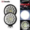 Auto Work Light 99W Led Light Round Square LED Offroad LED Bar 4 Inch Spot Flood Fog Lamp12-24V Off Road 4x4 Barra LED Headlight
