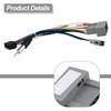 Power Wire Radio Power Cord Wiring Harness Cable 16 PIN