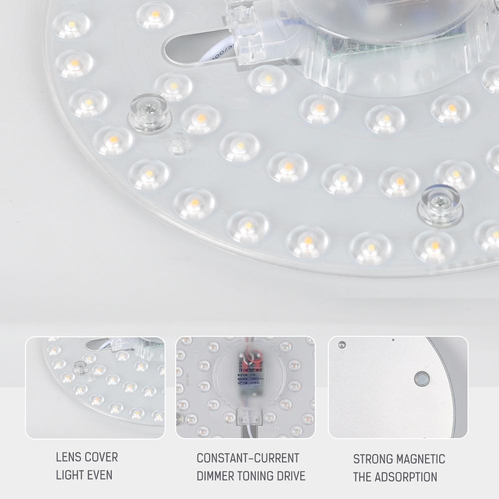 LED Ring PANEL Circle Light SMD 50W 36W 24W 18W 12W  LED Round Iling Board Circular Lamp Board AC 220V 230V 240V LED Light